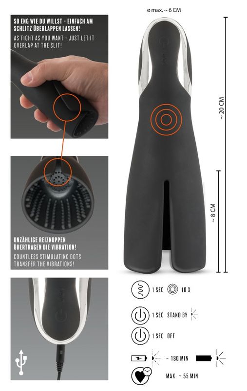 Rebel Strong Vibrating Mastrubator