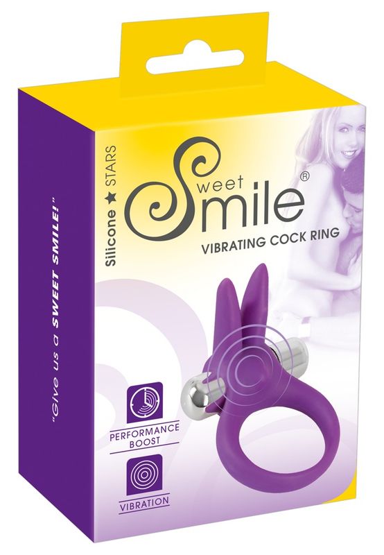 Sweet Smile penisring med vibrasjon
