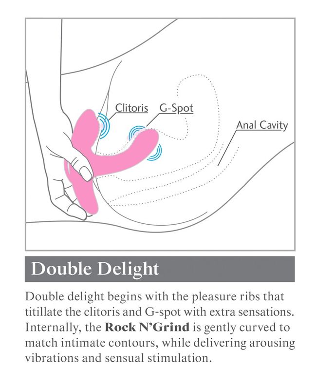 3Some Rock & Grind klitorisvibrator