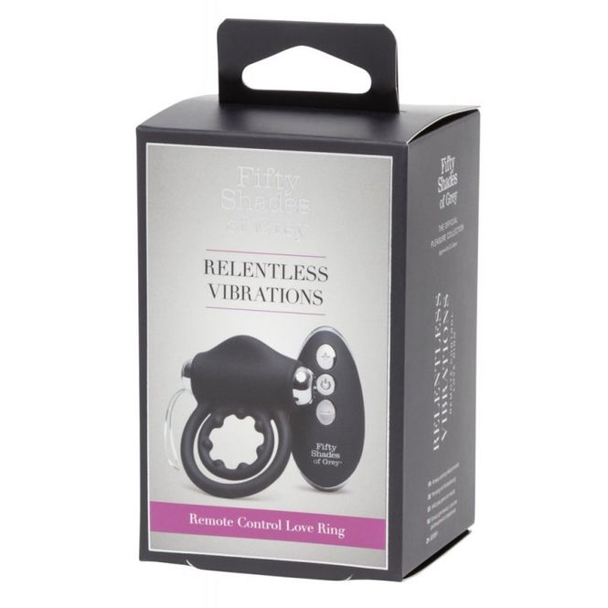 Hovedbilde Fifty Shades Relentless penisring med vibrasjon ...