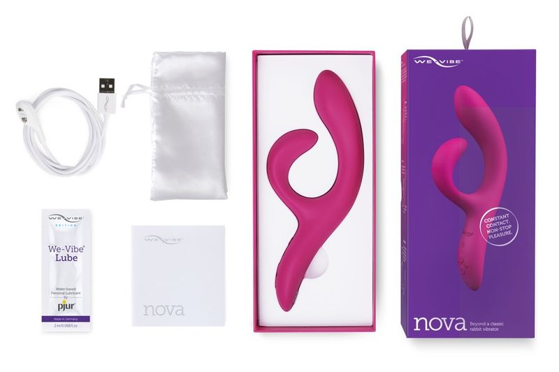 We-Vibe Nova 2 rabbitvibrator rosa