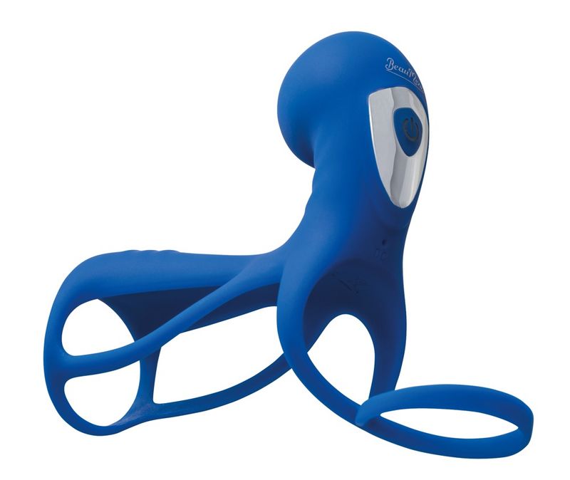 BeauMents Twosome Fun Parvibrator blå