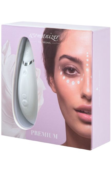 Hovedbilde Womanizer Premium White/Chrome – Eksklusiv ...