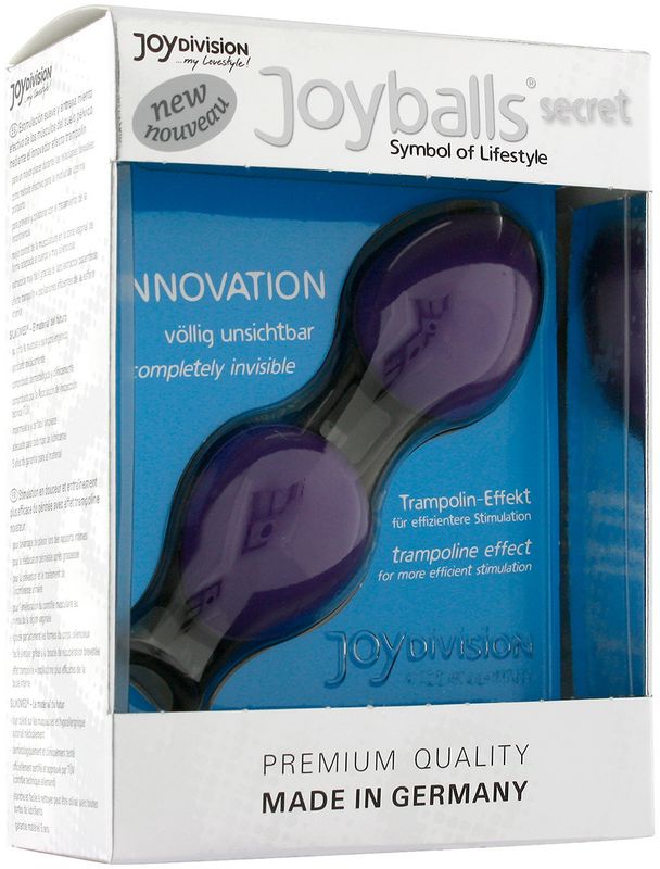 Joyballs Secret Lilla, Elegante Knippekuler i Silikon