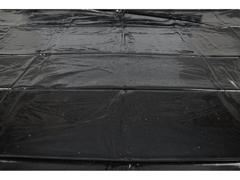 Fetisch Collection – Lakk Stretch Laken Svart 220 x 220 cm – For oljeleker og glidende nytelse