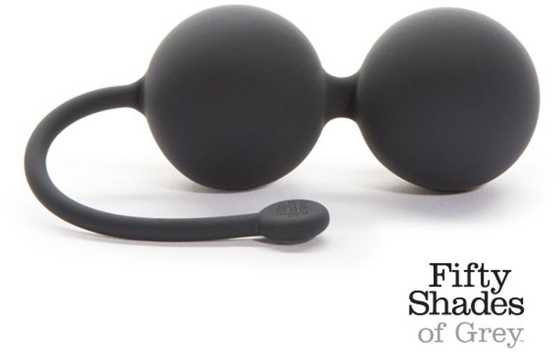50 Shades of Grey Weekend Jiggle Balls, knipekuler for nytelse og trening