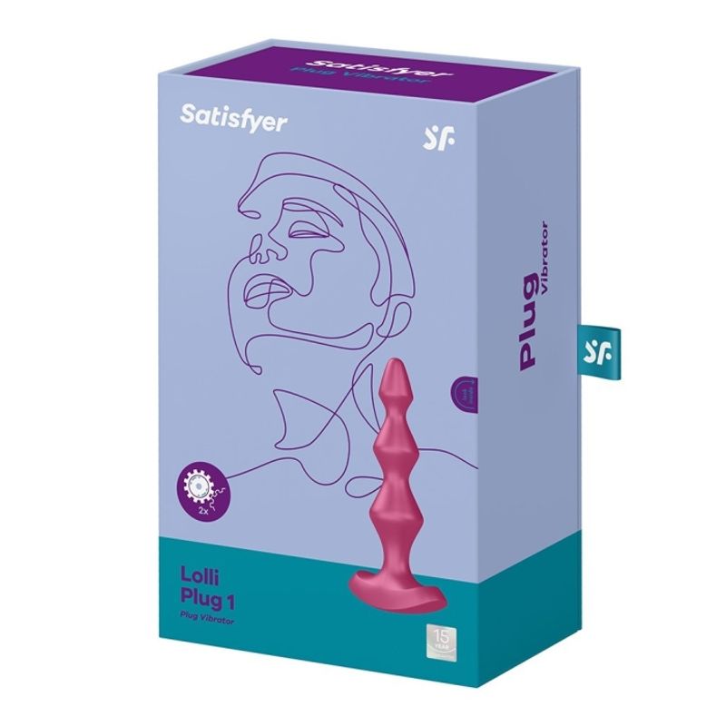 Satisfyer Lolli Plug 1 Analvibrator Berry